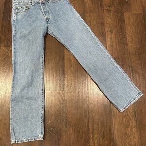 Levi 501’s 32 x 32 Light Blue Men's Jeans